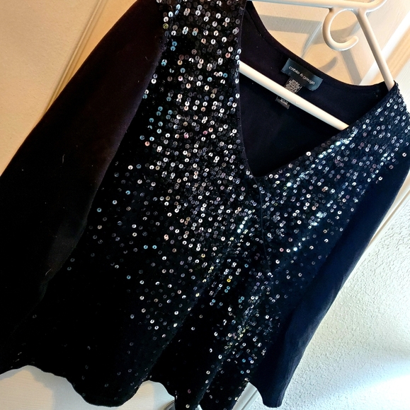 Cable & Gauge Sequenced Silk Sweater - Picture 3 of 7